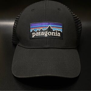 Patagonia Netplus Black Snapback Trucker Hat